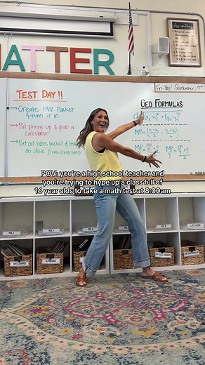 How to Hype a High School Class Before an 8:00 AM Math Test