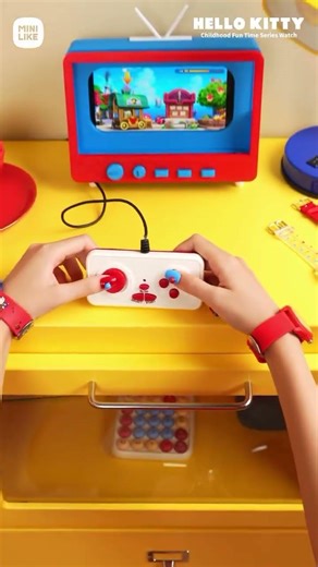 Minilike's Hello Kitty Style Childhood Fun Time Series Watch!