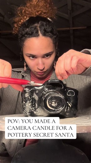 How to Create a Camera Candle for Pottery Enthusiasts