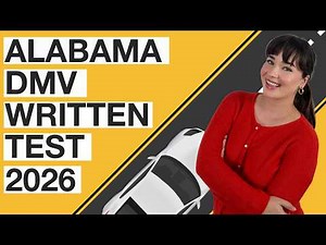 Alabama DMV Written Test 2026 (60 Questions with Explained Answers)