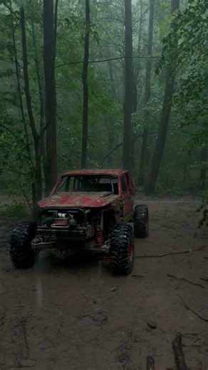 One of many rain breaks #dexj #offroad #cherokee #jeep