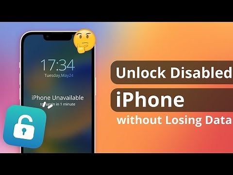 [Solved] How to Unlock Disabled iPhone without Losing Data 2024