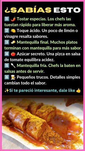 6 SECRETOS DE CHEFS PROFESIONALES QUE MEJORAN CUALQUIER COMIDA 👨‍🍳