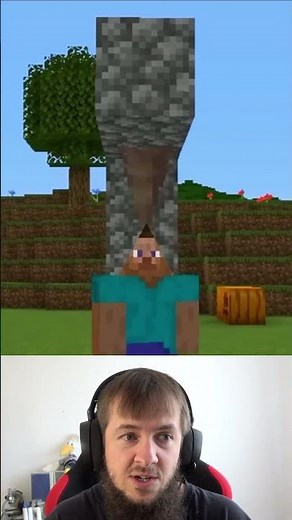Steve Turned Into a Pencilhead in Minecraft
