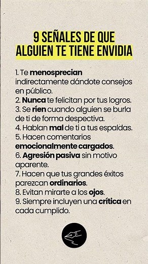 👁️ Señales de envidia oculta #frases #motivacion #frasesprofundas