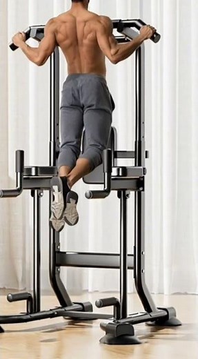 Build Strength at Home with Onetwofit Multifunctional Pull Up Bar Station 💪