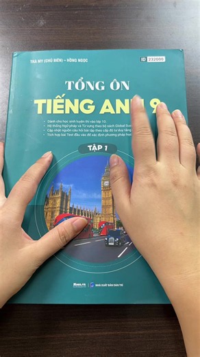 Sách tổng ôn tiếng Anh 9 có video lời giải chi tiết #sachtongontienganh9 #sachtongontoan9 #sach100deminhhoathivao10 #sachtongonkhoahoctunhien9