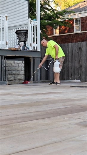 STAMPING A CONCRETE PATIO PART 18 Watch us pour an entire slab for a patio and where we will be using 3 separate stamps - a stone border, wood plank center, tree accent. Watch us: • Antique the slab with Tru Tique Color Wash • Color with Re-Ax Stain • Seal with D2K #HowToStampConcrete #walttools #ConcreteStamps #DecorativeConcrete #DecorativeConcreteSupply #StampedConcrete All products are available on http://Walttools.com | Walttools