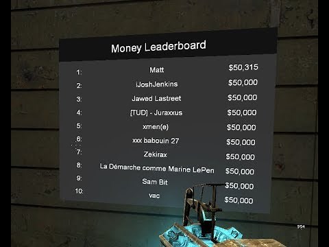 [Gmod] [DarkRP] [GLua] [Release] Money Leaderboard