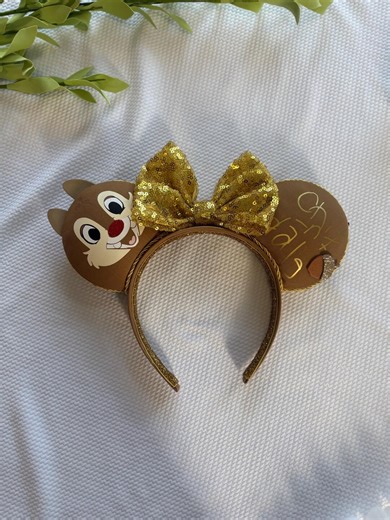 Dale Mouse Ear Headband, Chip and Dale, Park Costume Accessory - Etsy