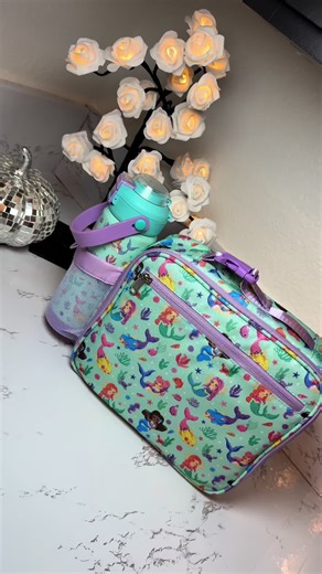 Fimibuke Bento Lunch Box with Stainless Steel Insulated Water Bottle - 32oz 3-Compartment Snack Container, Insulated Lunch Bag & Ice Pack Set Back to School Gifts #fimibukebackpack