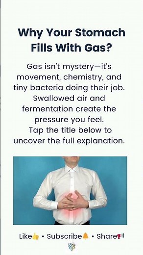 Why Your Stomach Fills With Gas?