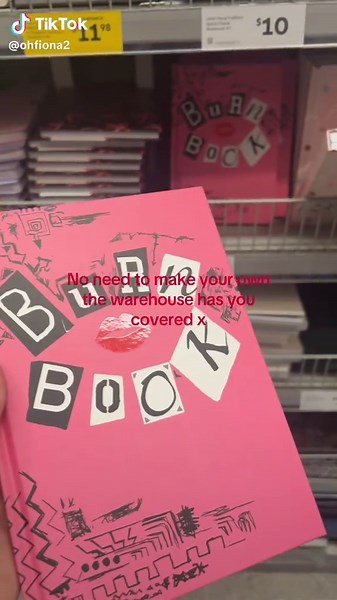 Creating Your Own Mean Girls Burn Book