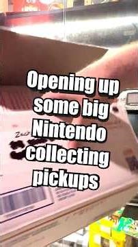 Opening up a couple of Big Nintendo Collecting pickups! #nintendo #gamecollecting #unboxing