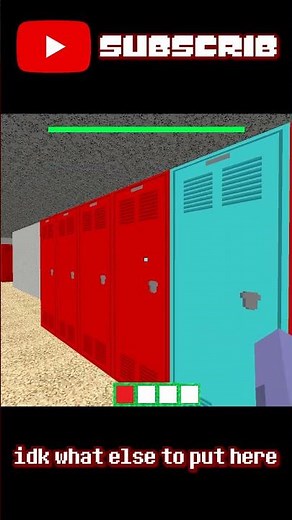 [2] More progress on my Baldi in Minecraft map!