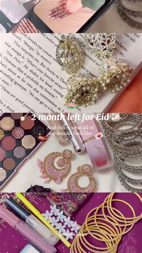 2 months left for Eid 🌙 who else is ready planning their Eid look? #eidglowup #eidaesthetic