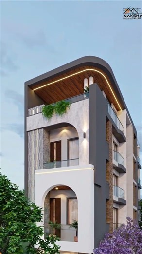 2BHK / 3BHK House Plan with Stunning Elevation