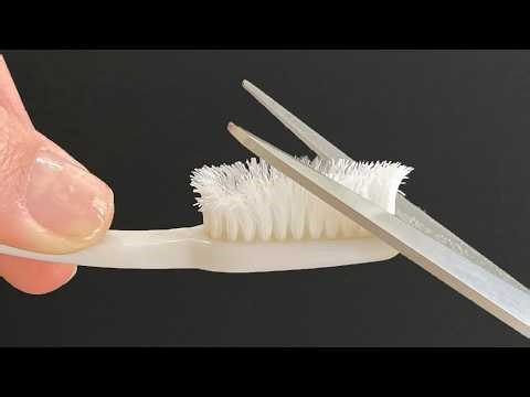Never Throw Away Old Toothbrushes 💥 Tricks You Should Know