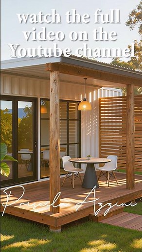 Shipping Container House - Small and Comfortable Home