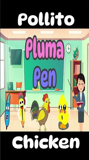 Pollito Chicken | Canciones Infantiles | Bilingual songs #kidscartoons #pollitos