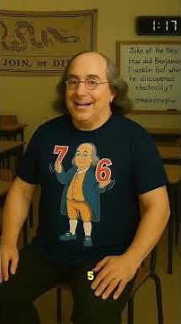 Ben Franklin shares his thoughts on 6-7…get all the ‘76 shirts here https://makehistoryfun.etsy.com