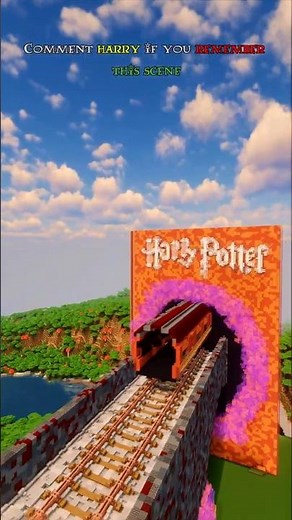Minecraft Chamber of Secrets Hogwarts Express 🚂✨ || Epic Timelapse #minecraft #shorts
