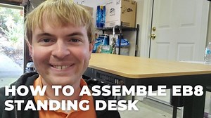 Watch How to Assemble the EB8 Standing Desk From Flexispot on Amazon Live