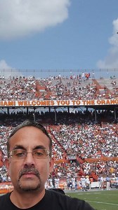 The City of Miami Welcomes You the Orange Bowl. Here's the story behind the iconic sign that greeted visitors to the legendary stadium. #orangebowl #cityofmiami | Ghosts of the Orange Bowl