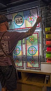 436K views · 11K reactions | Little floral stained glass entrance...