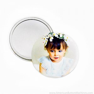 2.25" Mirror Back Buttons