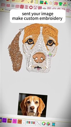 personalized custom embroidery services.welcome to contact us.#embroiderylover #embroiderydesign