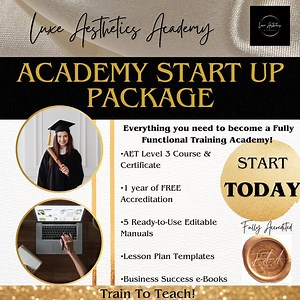 Academy Start-up Package | AET Level 3 Educator Diploma   Accreditation   Editable Manuals   Business Ebook | Train to Teach Course Package - Etsy UK