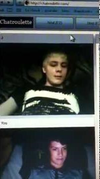 Gay acting crazy on Chatroulette! Original Version - OneChannelTwopeople