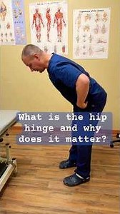 How to Perform a Hip Hinge and Why It Matters! #backpainrelief #lumbarspine #hiphinge