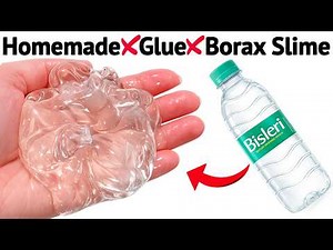 How to make Water Slime at home Without Glue Borax and Activator/Diy Slime With Water easy/ASMR