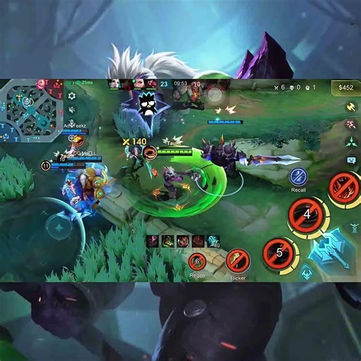 Balmond Exp 💀 #balmond #mobilelegends #mlbb #shorts