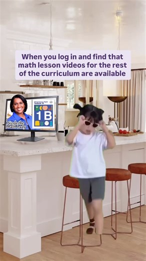 Nicole the Math Lady on Instagram: "all the families signing in tomorrow to find that videos for the rest of the homeschool year are now available! This is for everyone waiting for 1B and2B, but I’ll have an announcement real soon for the upper levels 🎉 It’s going to be an amazing year of math friends 💜💜 Who’s excited with me? #homeschoolmath #homeschoollife #mathlessons"