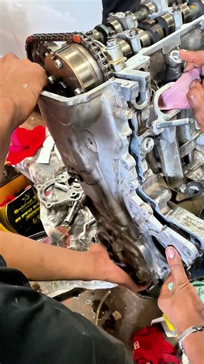 Timing cover removal!#car #timingcover #removal #digitalmechanic