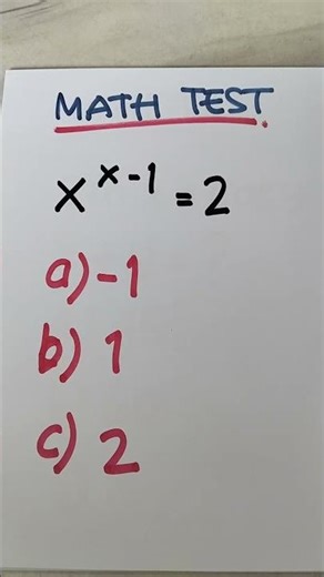 Math Test - The Impossible Math Test - Jakartamath