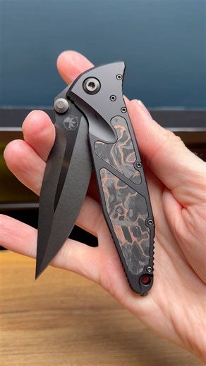 Microtech Socom Elite Livewire Carbon Spike Grind DLC #knife #knives #edc