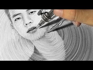 Drawing Portraits with a Compass