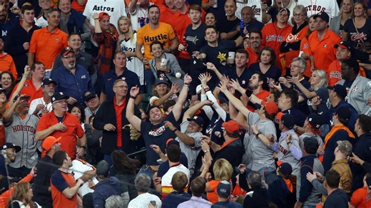 MLB 'Karen Index' | Where Astros land on list of teams with fans most likely to snatch foul ball from kid