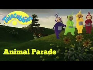 Teletubbies Animal Parade Christmas Version