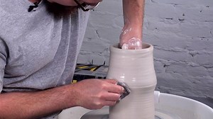 38K views · 588 reactions | Adam Field Pottery demos how to make a super tall cylinder! This clip was excerpted from his video, Precision Throwing & Intricate Carving, which is available in the CAN Shop! https://ceramicartsnetwork.org/?p=142494 | Ceramic Arts Network | Facebook
