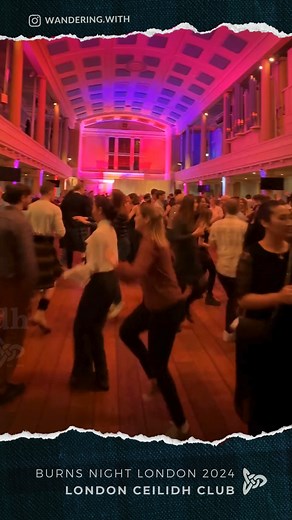 💬 “A great, fun night out with the added bonus of a hidden workout” 💬 “Brilliant at bringing the joy of the Ceilidh to everyone!” Try something different in #London… 3hrs of #scottish #ceilidh dancing to live music - no experience neeeded!🎶 🎟 Book tickets via link in bio or at: www.ceilidhclub.com/tickets 📸: @wandering.with (Instagram) #ceilidhclub #ceilidhclublondon | Ceilidh Club