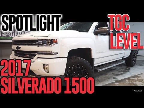 Spotlight - 2017 Silverado 1500, TGC Leveling kit, 20x10's, and 32's