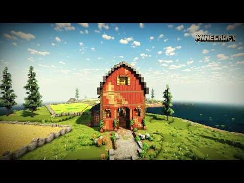 [MINECRAFT] 🍁RED HURST ANIMAL BARN || TUTORIAL