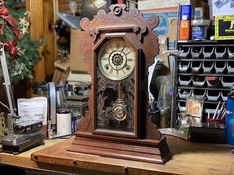 Clock Show & Tell #2 - Waterbury Kitchen (Gingerbread) Clock