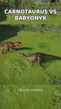 CARNOTAURUS VS BARYONYX #jwe2 #baryonyx #carnotaurus
