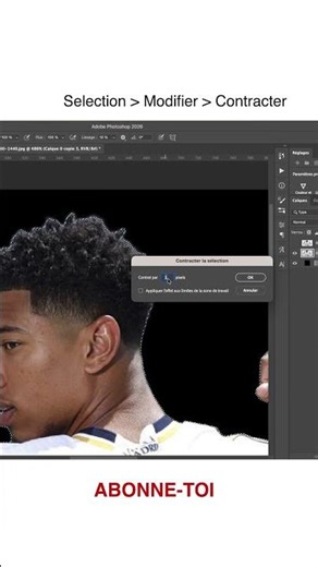 Tuto détourage joueur